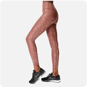 Sweaty Betty Disco Metallic Leggings Small